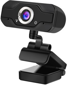 1080P Webcam Hd Camera Webcam Met Microfoon Microfoon Voor Computer Pc Laptop Notebook Kan De Hoek, ingebouwde Microfoon