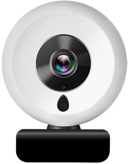 1080P Webcam Met Ring Licht, Statief En Dual Stereo Microfoon, Fhd Usb Computer Camera, verstelbare Helderheid, 110 Graden
