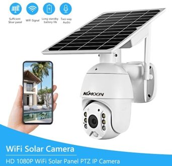1080P Wireless Solar Panel Security Camera Outdoor Waterproof Surveillance Camera