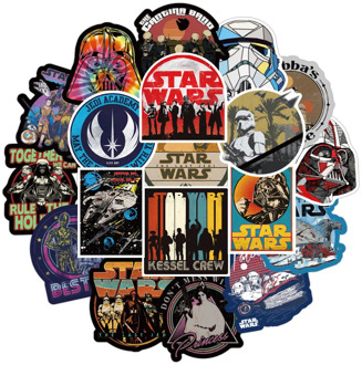 108Pcs Star Wars Stickers Graffiti Waterproof Skateboard Personalized Luggage Computer Decoration Anime Figure Kid Gift