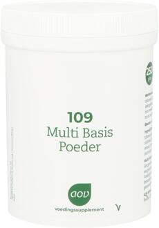 109 Multi basis poeder - 250 gram - Multivitaminen - Voedingssuplementen