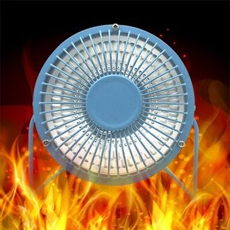 109012, huishoudelijke Mini Solar Verwarming 3C Certificering 4-Inch Elektrische Kachel 6-Inch 8-Inch Baby Bad Heater spot T Blauw / 4 duim 15X15cm