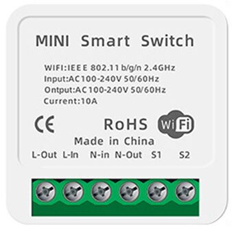 10A 16A Intelligente Draadloze Fidelity Op/Off Apparaat Graffiti Schakelaar Dual Afstandsbediening Voice Schakelaar Draadloze Schakelaars