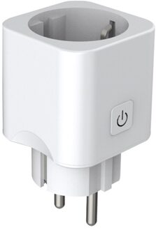 10A Eu Wifi Smart Plug Met Power Monitor Wifi Draadloze Smart Socket Outlet Met Google Home Alexa Voice Control Smart thuis