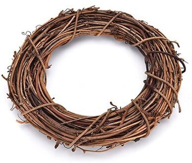 10Cm/15Cm/20Cm Bruiloft Decoratie Kerst Rotan Krans Krans Deur Opknoping Decoratie Jaar