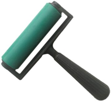 10Cm Printmaking Rubber Roller Soft Brayer Ambachtelijke Projecten Inkt En Stempelen Gereedschap Graveren Roller Art Tool Verf Rollers