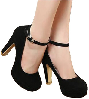 10CM PUMPS woman Pumps autumn thick heel shoes ol high-heeled shoes female the trend of ultra high heels female shoes
