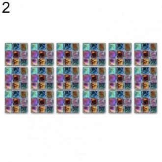 10Cm X 10Cm X 0.5Cm Imitatie Marmeren Meubels Pvc Waterdichte Zelfklevende Keuken Badkamer Mozaïek Tegel Sticker wall Art 2