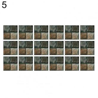 10Cm X 10Cm X 0.5Cm Imitatie Marmeren Meubels Pvc Waterdichte Zelfklevende Keuken Badkamer Mozaïek Tegel Sticker wall Art