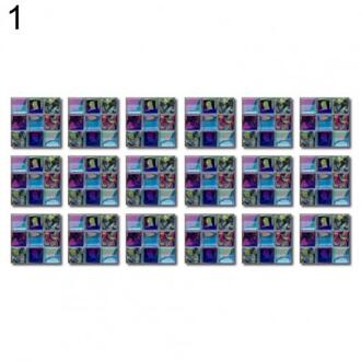 10Cm X 10Cm X 0.5Cm Imitatie Marmeren Meubels Pvc Waterdichte Zelfklevende Keuken Badkamer Mozaïek Tegel Sticker wall Art