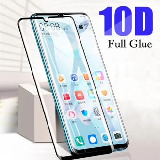 10D Full Cover Curved Tempered Glass For Huawei Honor 8X 8A 8C 9A 9X 9C Screen Protector For Honor 10i 20i 10 20 Lite Glass Flim