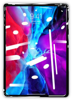 10D Gebogen Rand Screen Protector Voor Apple Ipad Pro 11 Volledige Dekking Tablet Gehard Glas Voor Ipad pro 12.9" blauw Pro 11 2020