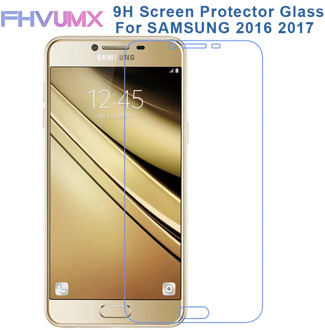 10D Protective Glass on the For Samsung Galaxy S7 A3 A5 A7 2017 J3 J5 J7 2016 2017 Version Tempered Screen Protector Glass Film