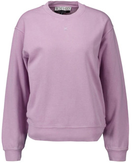 10Days Paarse Fleece Sweater - Dames 10Days , Purple , Dames - 2Xl,Xl,L,S,Xs