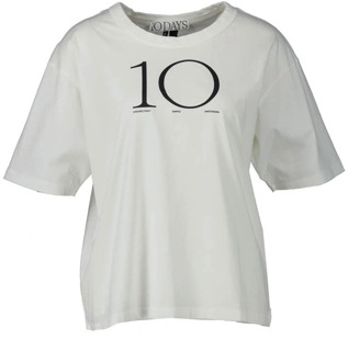 10Days T-Shirt 10Days , Beige , Dames - S