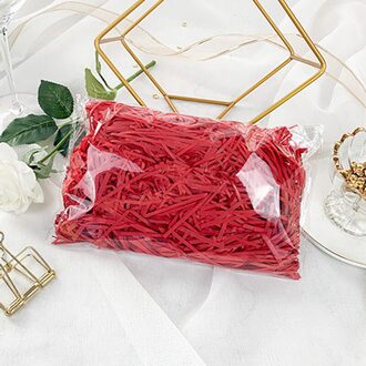 10G Kleurrijke Versnipperd Crinkle Papier Raffia Dozen Snoep Diy Geschenkdoos Vulmateriaal Bruiloft Huwelijk Woondecoratie