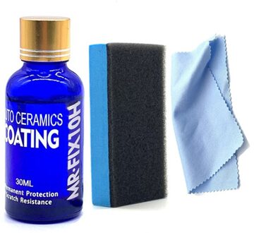 10H Hardheid Keramische Jas Auto Glas Coating Super Hydrofobe Vloeistof Jas Paint Care Duurzaamheid Anti-Corrosie Coating Set 30ml kit geen doos