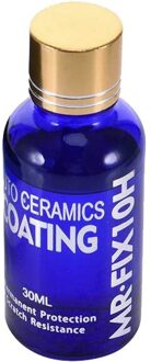 10H Hardheid Keramische Jas Auto Glas Coating Super Hydrofobe Vloeistof Jas Paint Care Duurzaamheid Anti-Corrosie Coating Set 30ml