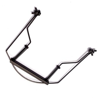 10Hole Harmonica Houder Lente Bar Klem Handsfree Houder Stand Rond Hals