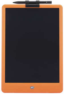 10Inch Digitale Tablet Lcd Schrijfblok Kinderen Lichtenergie Elektronische Tekentafel Hoge Helderheid Dikke Kleurrijke Handschrift Oranje