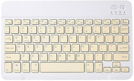 10Inch Draadloze Bluetooth3.0 Toetsenbord Engels Russisch Ultradunne Telefoon Tablet Pc Toetsenbord Voor Android Windows Voor Mac-Ipad Ios K203Y