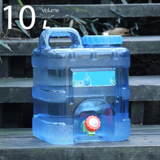 10L Food Grade Auto Water Container Met Kraan Outdoor Wandelen Picknick Camping Water Tank Water Vat Water Opslag Emmers