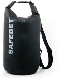 10L Multifunctionele Outdoor Camping Zwemmen Rafting PVC Waterdichte Dry Bag met Riem zwart