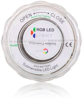 10LED Zwembad Verlichting Met Afstandsbediening 16 Verschillende Statische Kleuren Geschikt Voor Aquarium Vaas Base Vijver Garden Party Decor