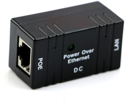 10M/100M Passieve Poe Injector Splitter Adapter Over Ethernet Voor Camera Ip Lan Netwerk Ap