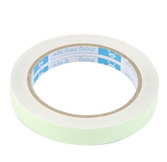 10M 10Mm Lichtgevende Tape Zelfklevend Waarschuwing Tape Nachtzicht Glow In Dark Veiligheid Veiligheid Thuis Decoratie tapes 15mm x 10m