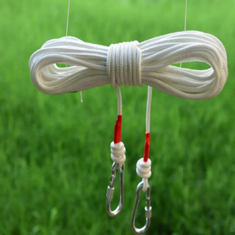 10m 15m 20m 25m corde 8mm 30m climbing rope with steel wire rope 8mm fire line Emergency rope outdoor rock