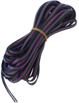 10M 22 Awg 4pin Verlengkabel Lijn Voor 4-Kleur Rgb 3528 5050 Led Strip Verlichting 37ME