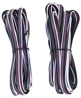 10M/33ft 4-Pin Led Elektrische Lijn-Verlengkabel Cord Draad Voor Rgb Led Strip Verlichting 5050 3528, 22 Awg