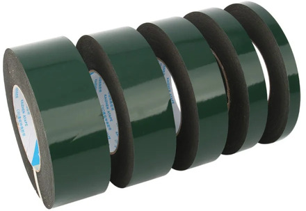 10m Double Sided Tape Strong Adhesive Black Foam Tape for Cell Phone Repair Gasket Screen PCB Dust Proof (1mm Thick)