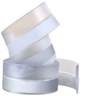 10M Praktische Floor Stickers Transparante Winddicht Siliconen Afdichting Strip Bar Deur Afdichtstrip Duurzaam Stofdicht Sticker Fd