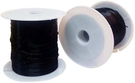 10M/Roll 1Mm Spandex Elastische Draad Kleur Elastische Draad Diy Sieraden Armband Kralen Transparante Draad