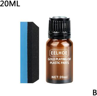 10Ml/20Ml/30Ml Auto Plastic Onderdelen Loopvlakvernieuwing Agent Auto Plakken Onderhoud Coating Plastic Gerenoveerd Wax interieur Levert B3X6