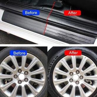 10Ml Auto Loopvlakvernieuwing Agent Met Spons Plastic Plastic Interieur Gerenoveerd Plakken Benodigdheden Onderhoud Auto Coating Onderdelen O7E2