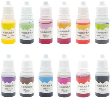 10ml Handmade Soap Dye Pigments Base Color Liquid Pigment DIY Manual Soap Colorant Tool Kit H99F