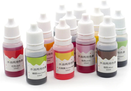 10ml Handmade Soap Dye Pigments Safe and Non-toxic Base Color Liquid Pigment DIY Manual Soap Colorant Tool Kit TP