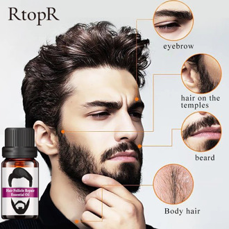10ML Mustache Essential Oil Moisturizing Beard Fast Growth Nourishing Oil Modification Charming Beard Anti-dust Oil Hair Care TS