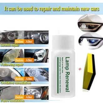 10Ml Reparatie Vloeistof Auto Koplamp Polijsten Restauratie Kit Kras Reparatie Tool