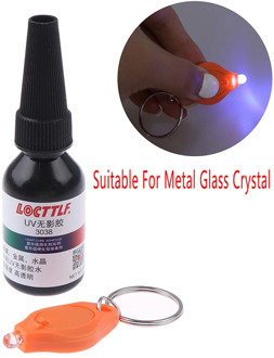 10ML UV Glue Curing Adhesive Transparent Crystal Glass Repair Liquid Glue