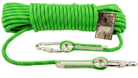 10Mm Diameter Outdoor Rotsklimmen Verzekering Touw Beschermende Werk Downhill 15m