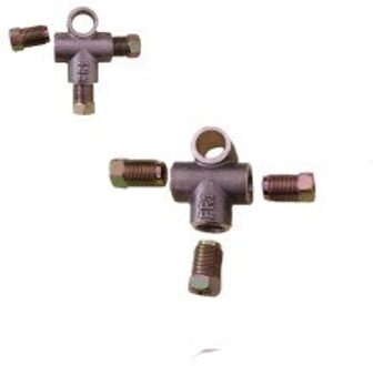 10Mm Remleiding Vakbonden Rem Buisleidingen M10 Metric Pijp Korte Tee