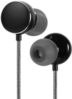 10MM Titanium Dynamische Zware Bas In-Ear Oortelefoon HI-FI Muziek Noise Cancelling Hoofdtelefoon met Mic 3.5 MM Wired Oordopjes Headset