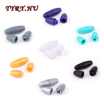 10Pairs Plastic Safety Clips for Silicone Teether beads Baby pacifier chain Teething Necklaces DIY Accessories Clamp