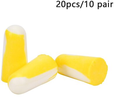 10Pairs Soft Foam Oordoppen Oor Bescherming Oordopjes Anti-geluid Slapen Stekkers Voor Reizen Foam Soft Ruisonderdrukking