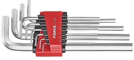 10pc Hex long key 5102L