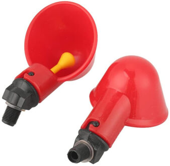 10Pc Kip Waterer Drinkers Gevogelte Water Drinkbekers-Kip Kip Plastic Automatische Drinker Vogels Drinken Bowls Water 4stk